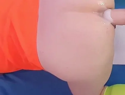 Mike Essex Getting Anal Dildo Fucked on the Machine