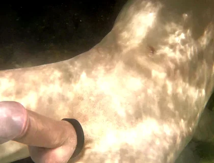 River Current Plays with My Dick Soft and Hard