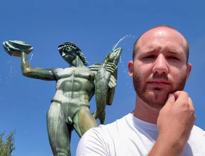 Praising Tiny Cock on Vacation