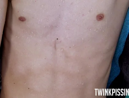 Nico (19) - Skinny Twink Boy Pissing and Jerking off