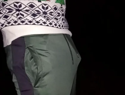 Christmas Compilation 2 Videos - Fuck Vith Dildo Indoor and Jerk off Outside - 2 Cumshots