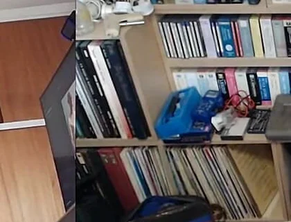 Twin Cam View of Ball Weight Cumming