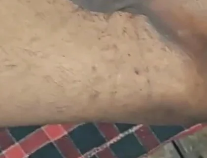 In the Closed Room, My Friend Enjoyed Putting a Huge Thick Penis in My Ass and Mouth