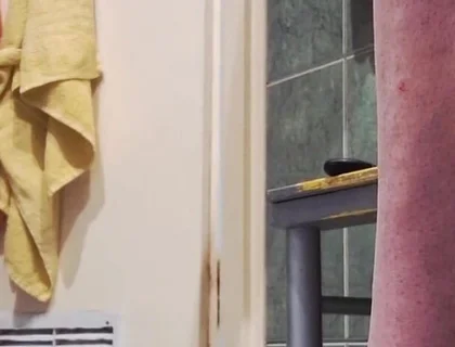 Straight Husband Plays with Balls