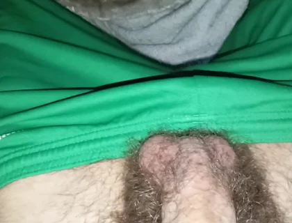 Spectacular Playful Cumshot of Esta Bonita Huge Cock Recorded with the Mobile Phone in the Dark