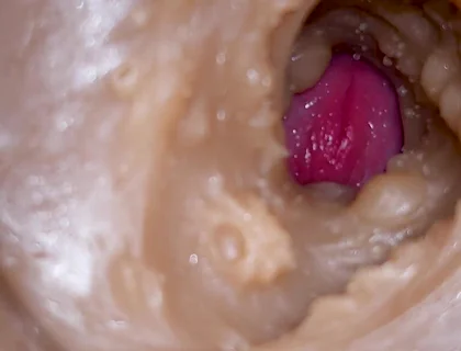 Precum Squirting in My Hole