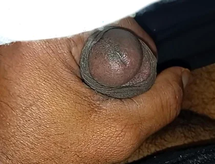 Night playing with dick