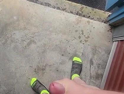 Almost Caught Enjoying the Storage Unit