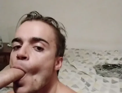 My Friend Sucks My Dick and Swallows My Cum