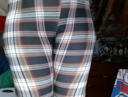 Fat Sissy Cosmicjones88 Shakes Big Ass in Leggings and Without
