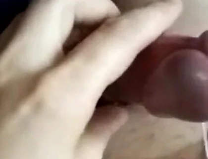 A Slow-motion Shot of My Ejaculation