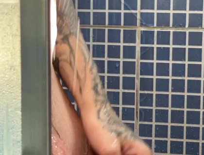 Relaxing in the Shower