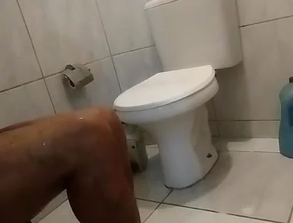 Filming Colleague in the Bathroom