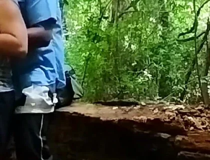 Passenger Caught the Bus Driver in the Woods