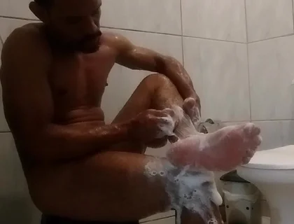 Filming Colleague in the Bathroom