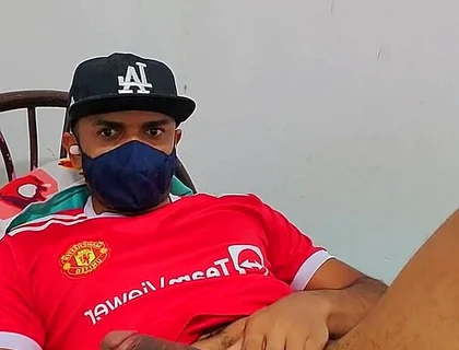 Huge Cock Is Masturbated