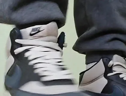 Nike Sneakers on My Feet