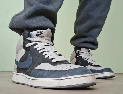 Nike Sneakers on My Feet