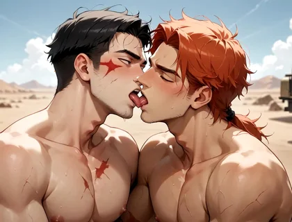 Unleash the Gay Muscle Cumshot Storm in the Desert - the Greatest and Hottest XXX!