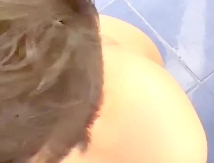 Bear Fucks Twink in the Bathroom and They Are Almost Discovered.