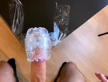 Sex Toy on Table Orgasm After Dirty Talks