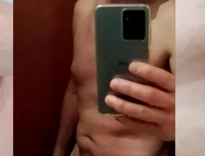 Hot Guy Nico Cums Hard Watching Hard Cock Selfie