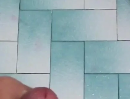 Turkish Bathroom Shower and Big Cumshot