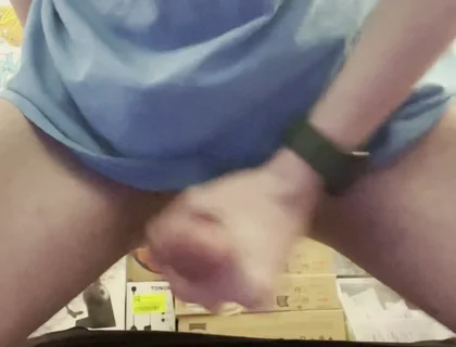 Jerking off Hardcore. Intensive, Fast Masturbation - Horny Twink