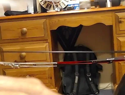 Self Bondage Breath Play and Spanking