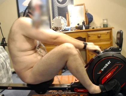 Self Bondage Breath Play and Spanking