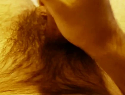 Solo Male Cumshot on Hairy Belly
