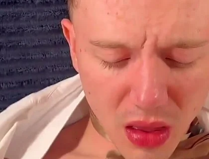 Passionate Couple in Intimate Bareback Anal with Intense Handsfree Cumshot and Creampie