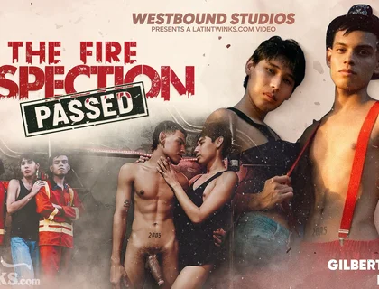Gilbert Moon Can't Afford to Close His Club, so He Pays Firefighter Maicol with a Blowjob and His Ass