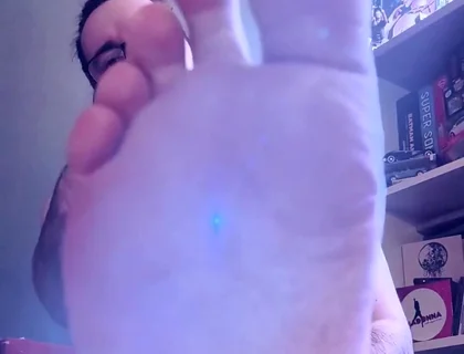 Nose Pressed to My Sole, Breathing Me in Until Your Head Spins