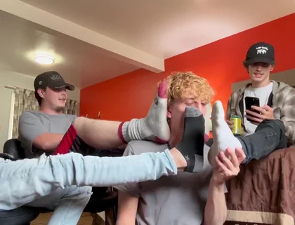 Sneaker boys socks party