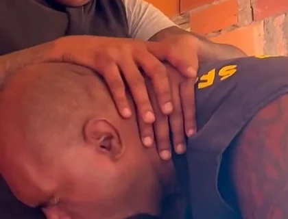 Security Guards Having Sex After the Patrol in the Building