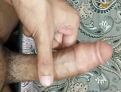 Indian Boy pink colour Dickhead