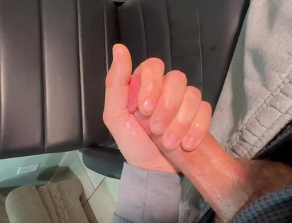 Powerful Cumshot After Edging and Moaning