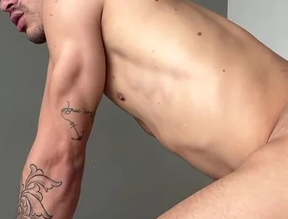 Big Dick Fucks Muscle Ass Bareback Anal Latino Tatted Stud