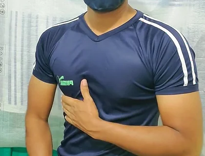 Gay Muscular Indian Masturbates