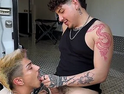 Sucking Big Uncut Cock Caught Public Latino Studs Cumdumpvan