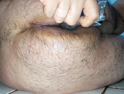 Amazing Cum and Anal Penetration Using Red Thong