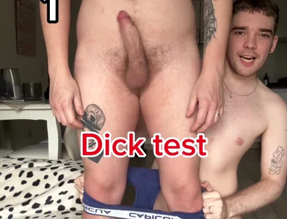 How Many Times Can He Bounce His Dick Without Hands?