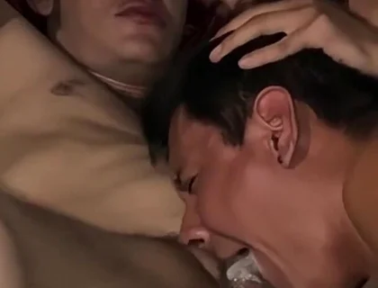 Sharing a Big Sweaty Cock