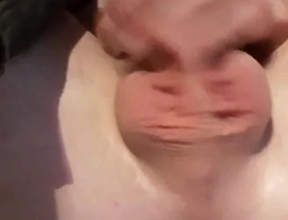 Jerking off From Above
