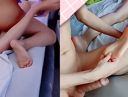 I Was Groaning And Moaning When I Was Massaged At Home, So I Had To Give My Pussy As A Tip To Compensate Him