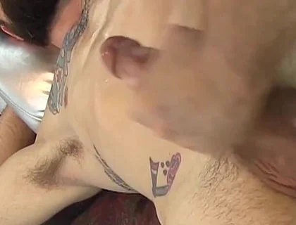 Horny Gay Leeroy Offer His Big Dick on POV Massage