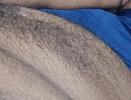 My Indian Big Black Cock Masterbation with Licking