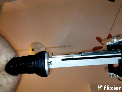 Mr. Hankey's Dragon Dildo Xl Full Insertion Doggy Anal Fucking Machine