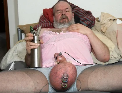 I Inflate My Sack, the Size of a Football!
